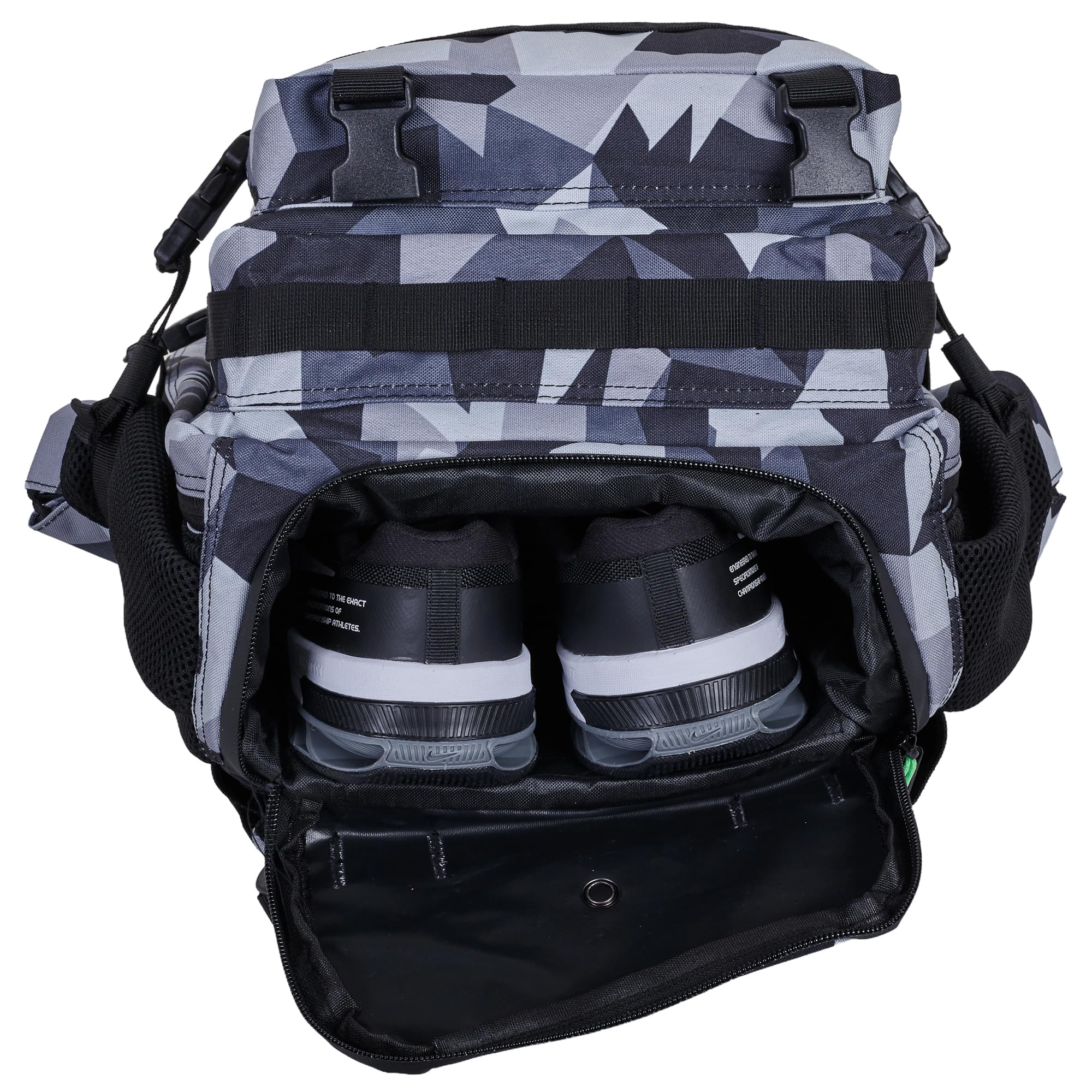 ELITRAINX Mochila 45L Táctica Militar USA Impermeable Deporte, Cabina Avión, CrossTraining, Aire Libre Deportes Gimnasio Portatil by ELITEX TRAINING (Hulk) — view 4