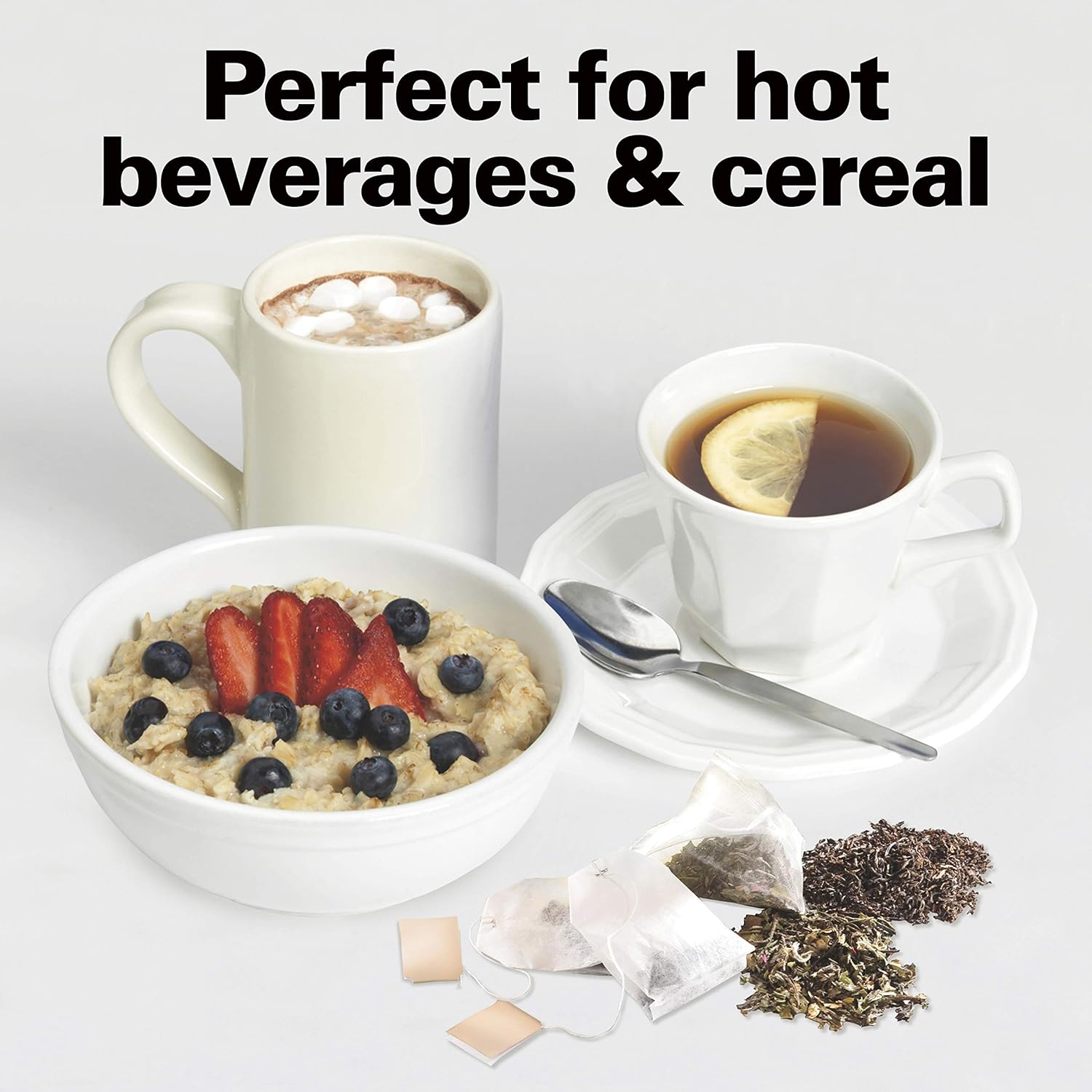 Electric Kettle, Water Boiler & Tea Heater, 1.7 L, Cordless, Auto-Shutoff & Boil-Dry Protection, Black (K4097)