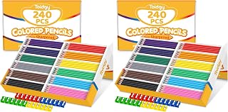 480 Packs Colored Pencils Bulk Classroom, Colored Pencils for Kids 12 Color