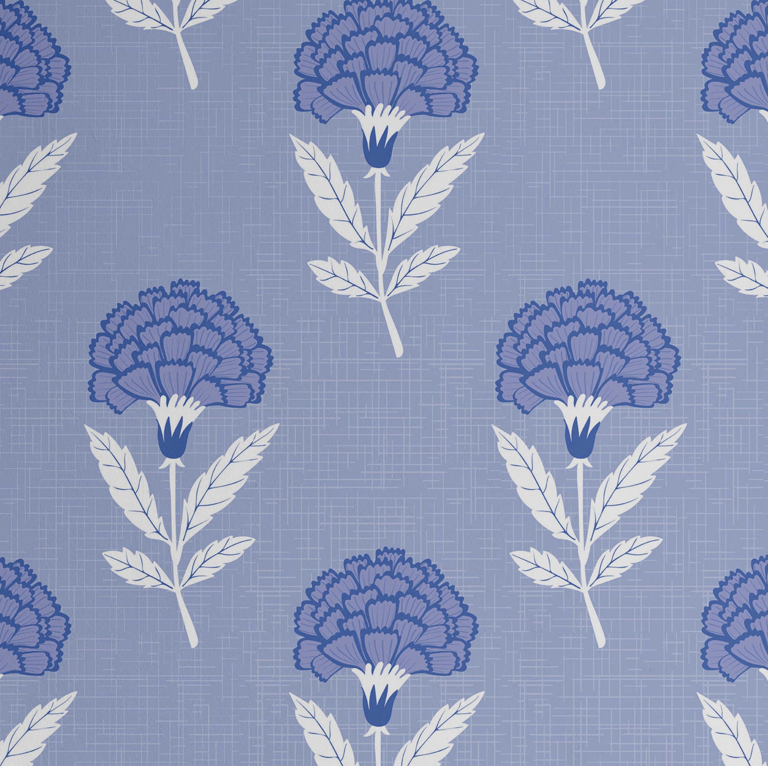 Papier peint autocollant bleu oriental pour rénover facilement un mur