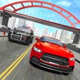 Red Car Highway Racing Game 3D