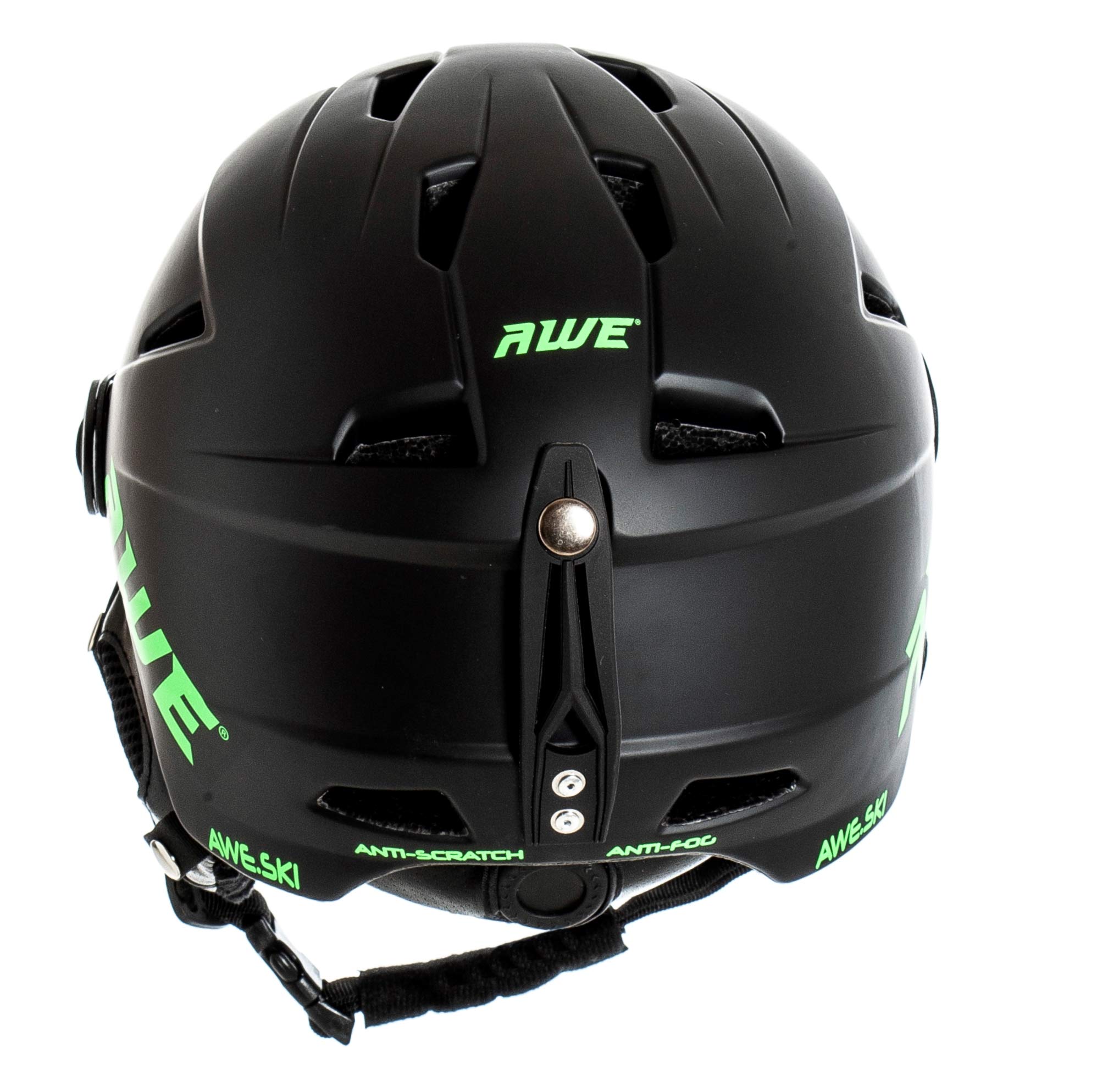awe snowboard helmet AWE Snowboard Freeride VISOR SUPER LIGHTWEIGHT In Mould Ski Helmet Black  58-61cm : Amazon.co.uk: Sports & Outdoors