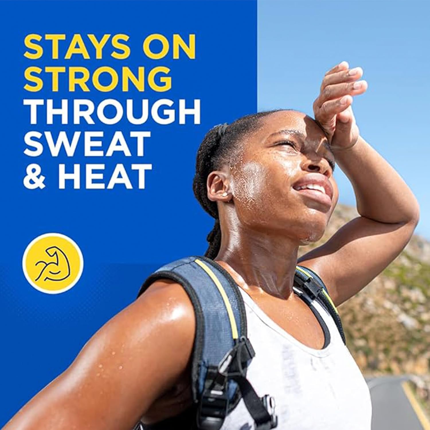 Coppertone Sport Sunscreen Pack, Water Resistant Sunscreen, Sport Sunscreen Lotion SPF 50, 7 Fl Oz Bottle (Pack of 2) + Sport Face Sunscreen Lotion SPF 60+, 2.5 Fl Oz Tube