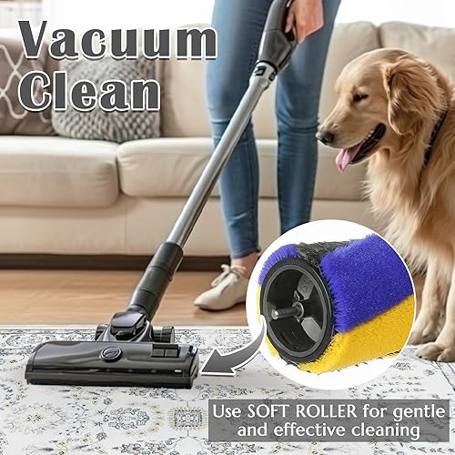 Miniatura 5 de jinchan Alfombra de pasillo de cocina vintage de 2 x 7 pies, diseño floral, lavable, alfombra retro antideslizante, alfombra suave y bohemia para