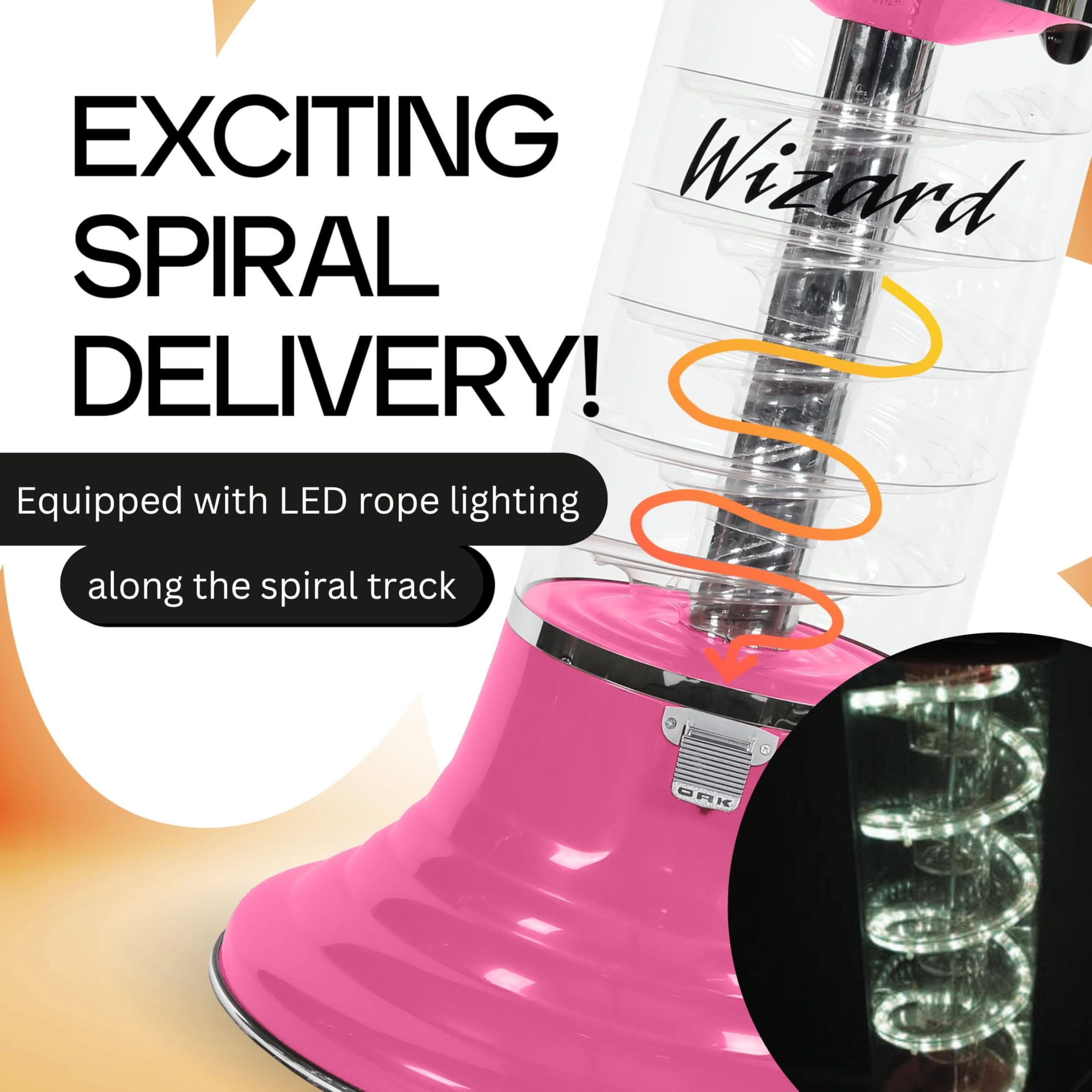 Amazon.com: Giant Gumball Machine with LED Light - Commercial