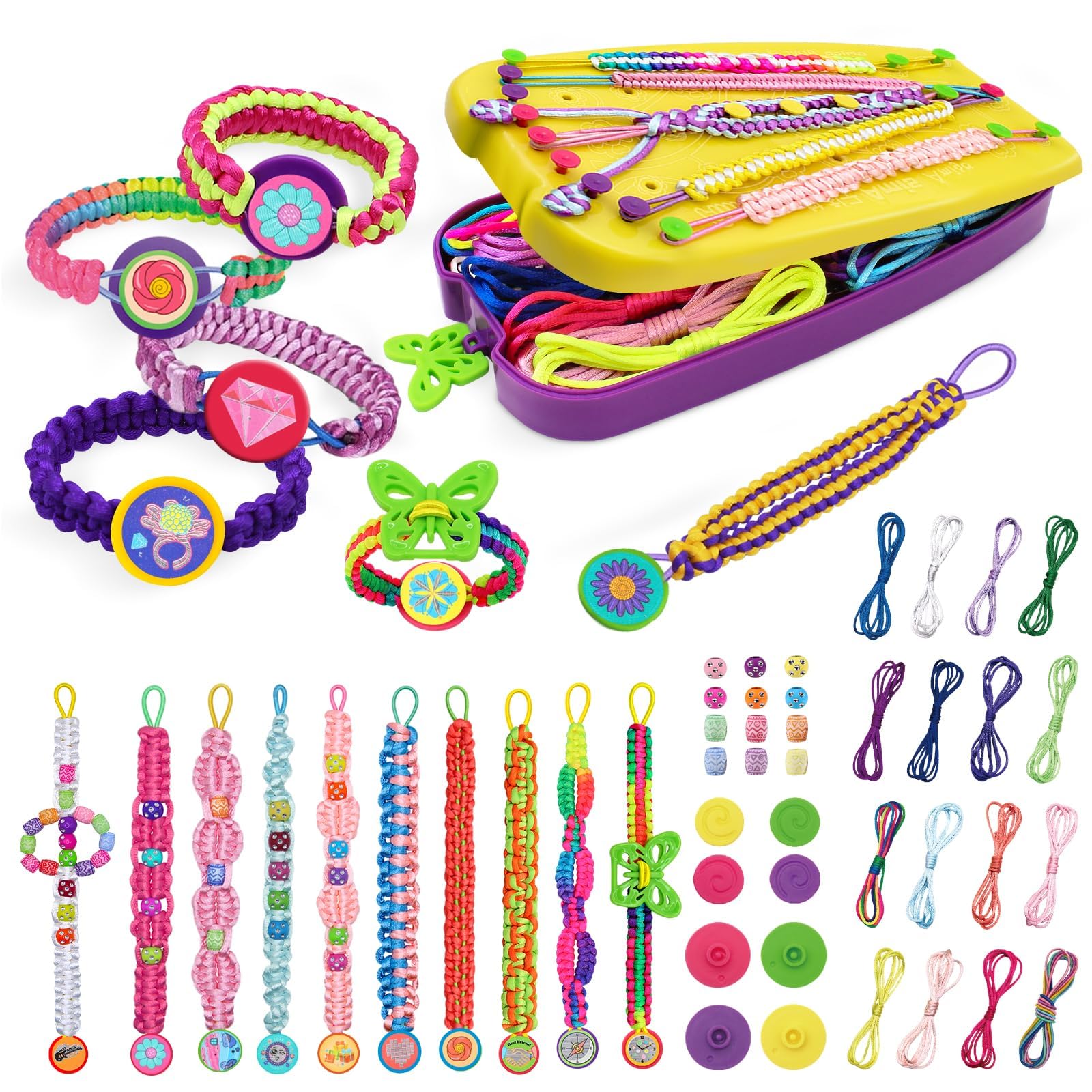 Amazon.com: civan Friendship Bracelet Making Kit - Crafts for Kid