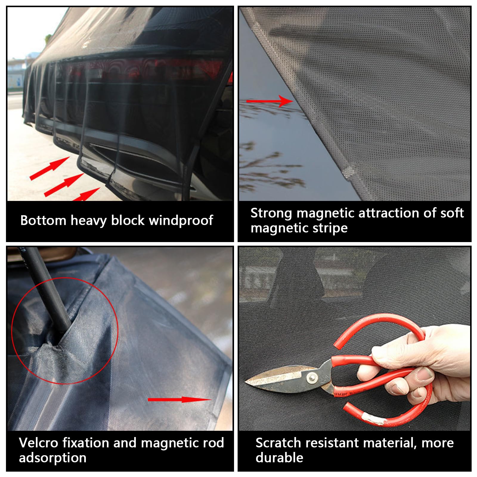 Zanzariera Per Portellone Auto 180x150 Cm - Protezione Da Insetti Per SUV E Camper - Foto 2