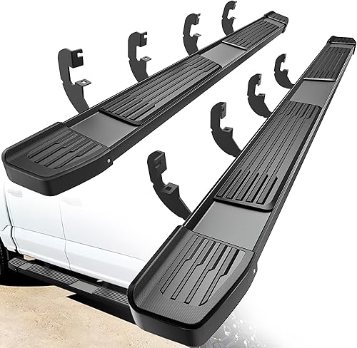 Miniatura 9 de YITAMOTOR Estribos compatibles con Chevy SilveradoGMC Sierra 1500 2019-2024, SilveradoSierra 2500HD 3500HD 2019-2024 Crew Cab (excl. 2019 1500 LD),