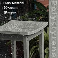 Vista 5 de LUE BONA HDPS - Banco de ducha, taburete de ducha para ducha interior, impermeable, taburete de ducha de baño, spa, taburete de pie para afeitarse