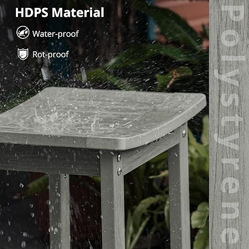 Miniatura 5 de LUE BONA HDPS - Banco de ducha, taburete de ducha para ducha interior, impermeable, taburete de ducha de baño, spa, taburete de pie para afeitarse