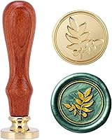Vista 11 de Yoption Sello de cera de girasol, sello de cera de sellado de la serie Flora vintage, ideal para adornar sobres, invitaciones de boda, paquetes
