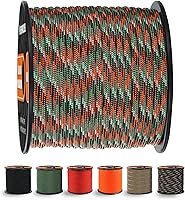 Vista 30 de WEREWOLVES Cuerda de paracaídas de 650 libras, cuerda de paracaídas de 9 hebras, 100 pies, carretes de cuerda de paracaídas de 200 pies, cuerda