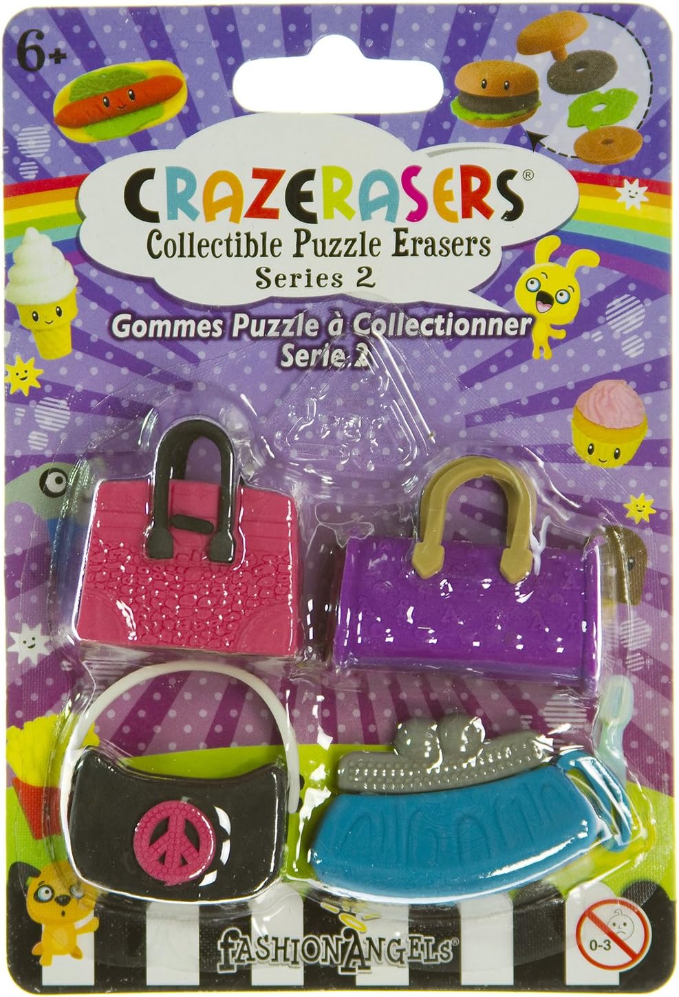 Collectible Erasers ~ Pretty Purses (Series 2)