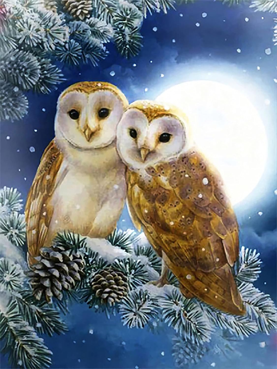 Diamond Painting Set, London and Accessories, Size Approx. 44 x 33 cm, Craft Kit for Painting with Rhinestones for Children Aged 5 and Up