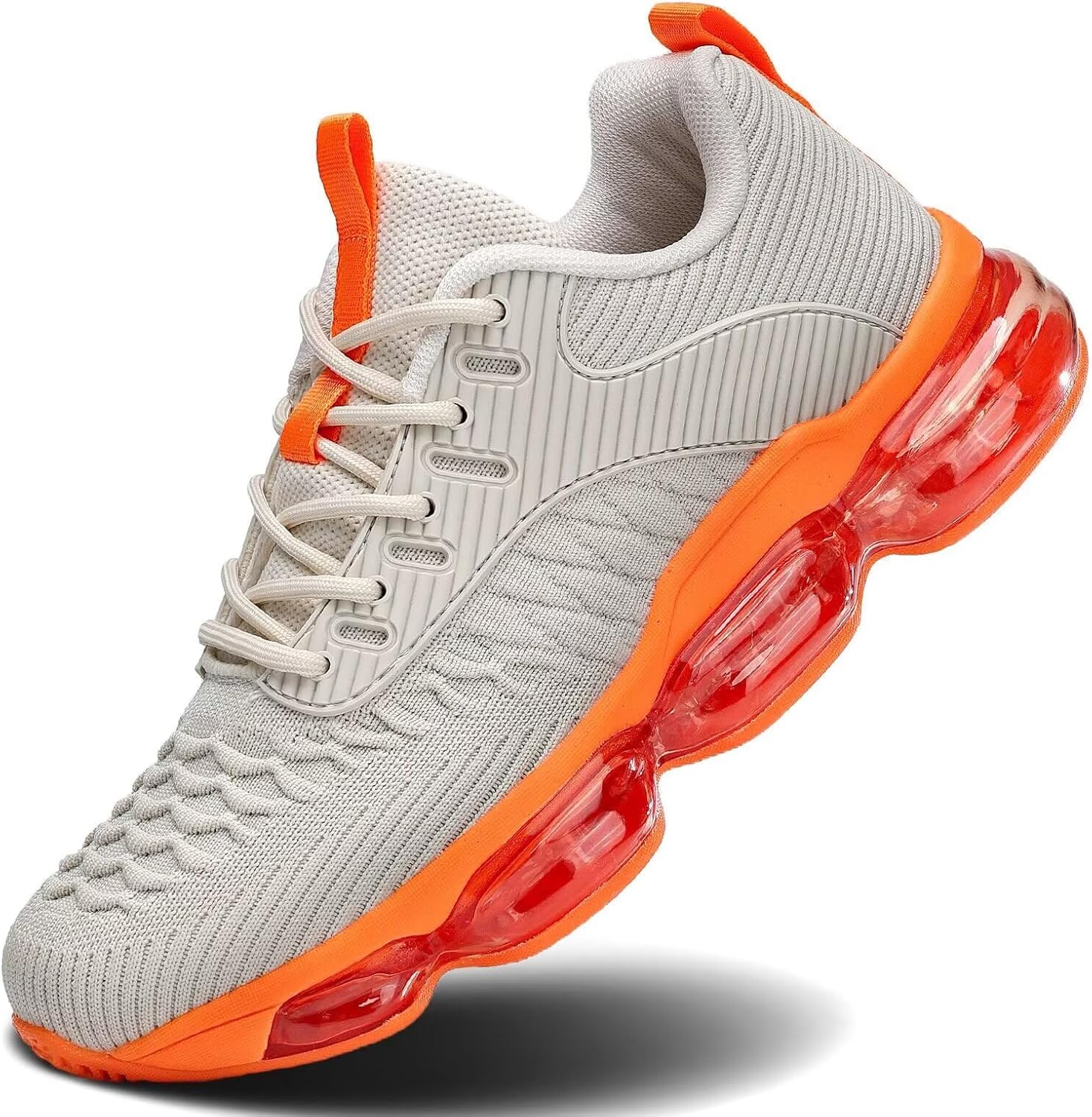 Womens Walking Running Shoes Air Cushion Breathable Fashion Tennis Sneakers Mesh Workout Casual Athletic Sports Gym