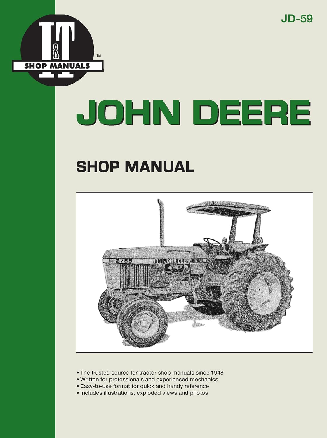 John Deere Shop Manual 2750 2755 2855&2955 (Jd-59)