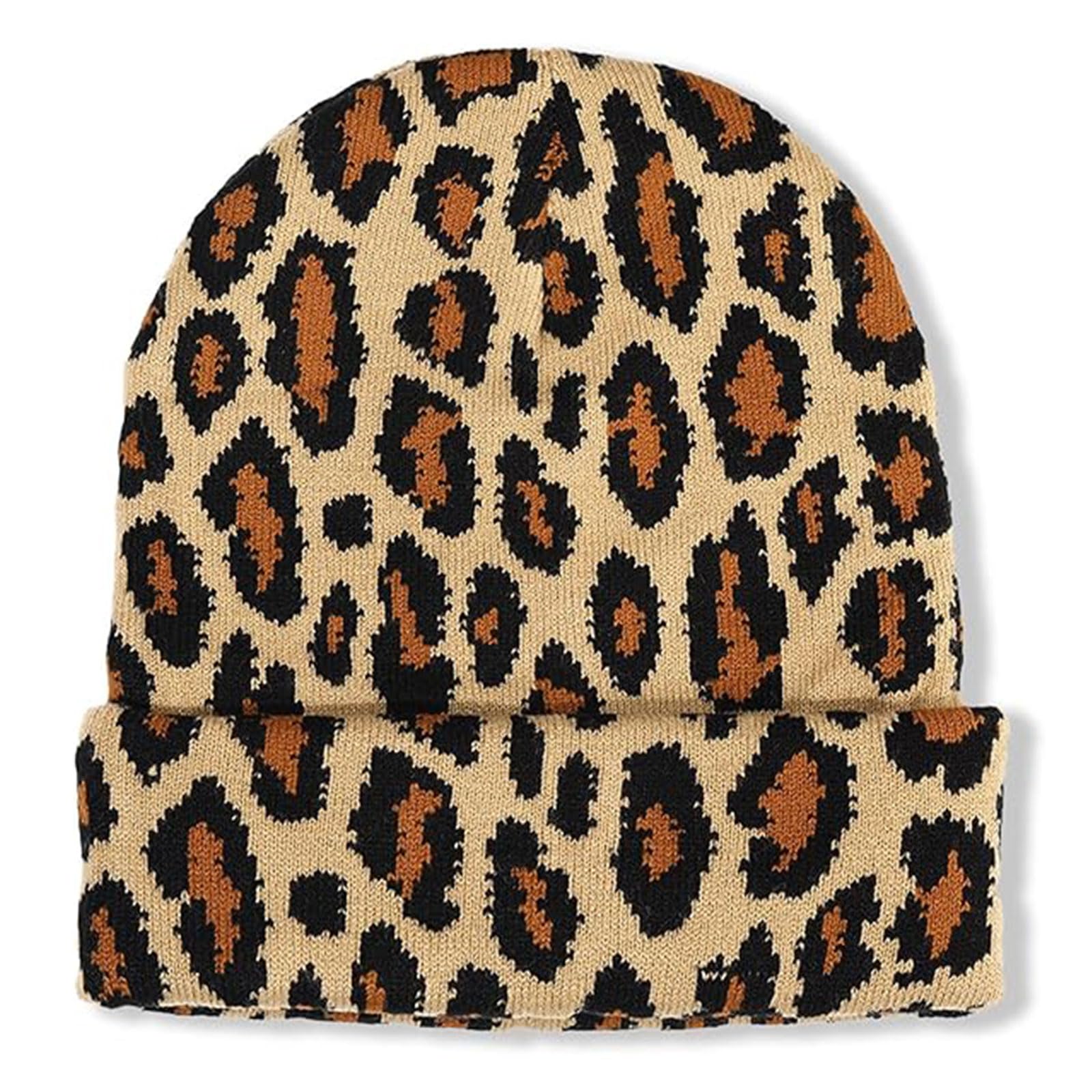 JhavexToy Dierendesign-Beanie Gebreide hoed met luipaardprint & hartborduurwerk - Leuk Schattig Accessoire Cadeau voor Dames Heren, Grappige Kerstmis-Verjaardagscadeaus voor Dierenliefhebbers JhavexToy Dierendesign-Beanie Gebreide hoed met luipaardprint & hartborduurwerk - Leuk Schattig Accessoire Cadeau voor Dames Heren, Grappige Kerstmis-Verjaardagscadeaus voor Dierenliefhebbers
