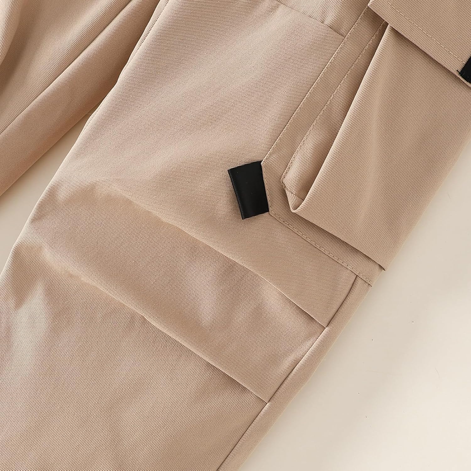 Boys' Cargo Joggers Pants Elastic Waist Casual Jogging Trousers - Image 6