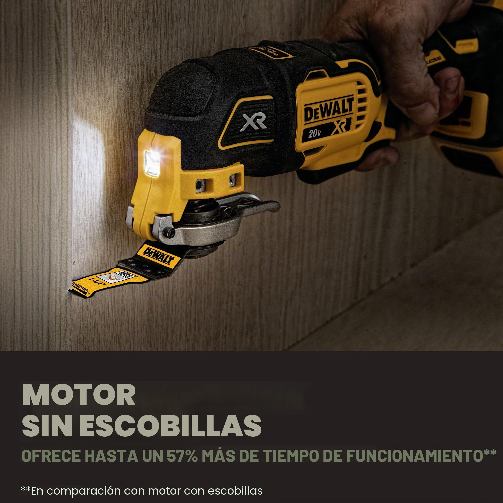 DEWALT - 20 V MAX XR - Kit multiherramienta oscilante, velocidad variable (DCS356D1)