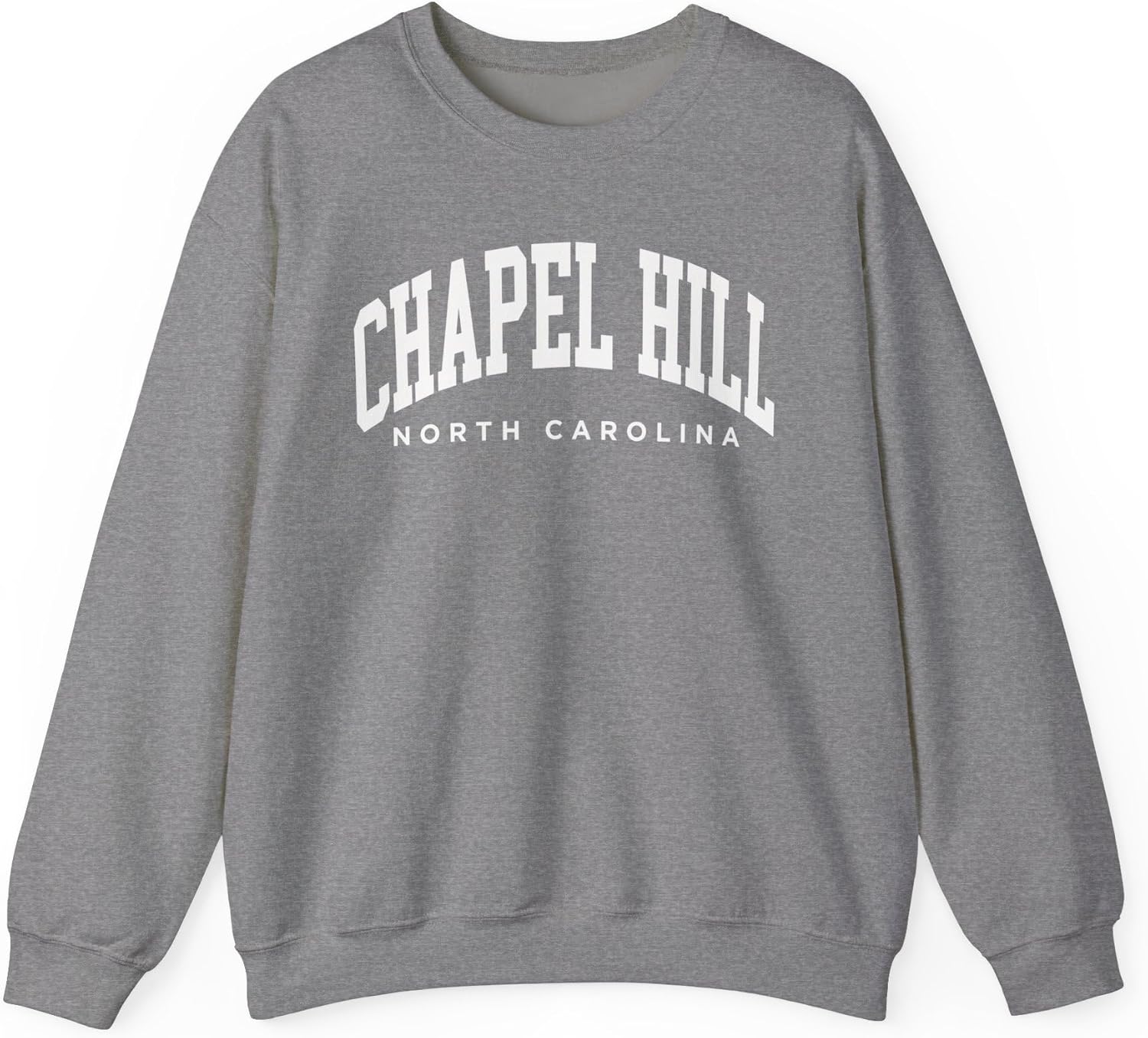 Chapel Hill North Carolina Adult Unisex Crewneck Sweatshirt
