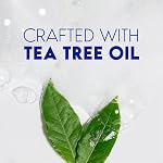 Head & Shoulders Anti-Dandruff Shampoo, Tea Tree Oil, 1% Pyrithione Zinc, Itchy Scalp, Mint Scent, 370 mL