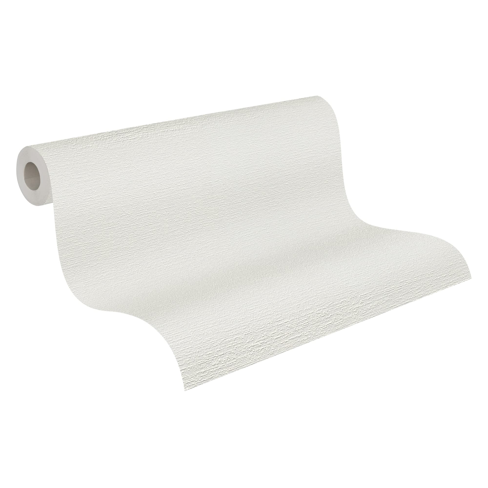 A.S. Création Malowana tapeta flizelinowa Meistervlies tapeta 25,00 m x 1,06 m biała Made in Germany 574916 5749-16