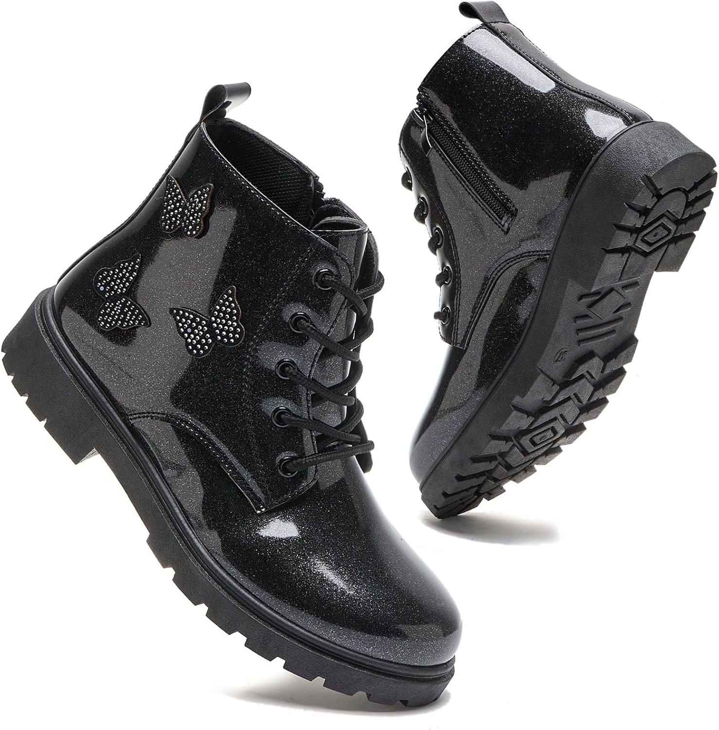 Daclay 幼児 男の子 女の子 ブーツ キッズ ワークブーツ 冬 スノーブーツ ハイキング アウトドアシューズ