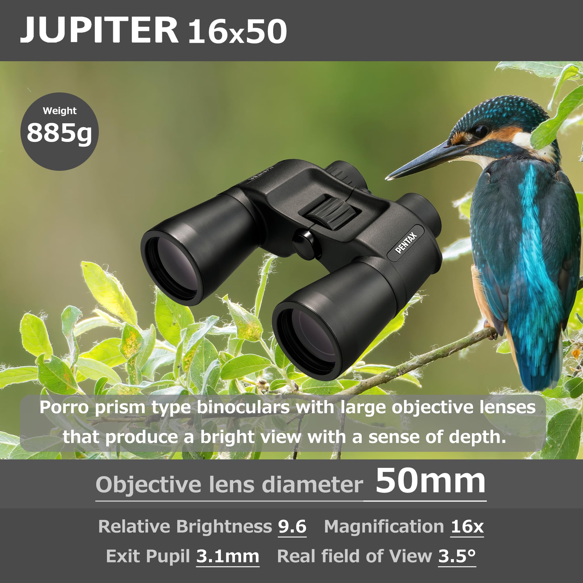 PENTAX 16倍 双眼鏡 JUPITER 16X50 Amazon.com : Pentax Jupiter 16x50 Easy Viewing Large Aperture