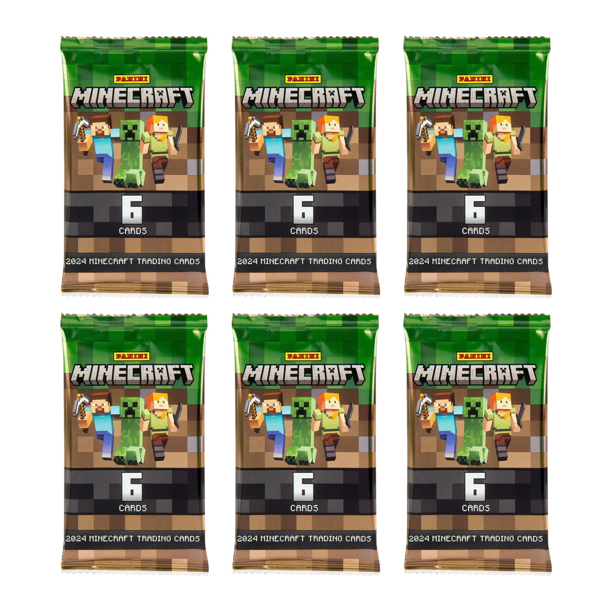 Amazon.com: Panini Minecraft Blaster Box – Official Trading Cards, 36 Cards  per Box, Foil Parallels, Rare Inserts, Retail Exclusive : Toys & Games