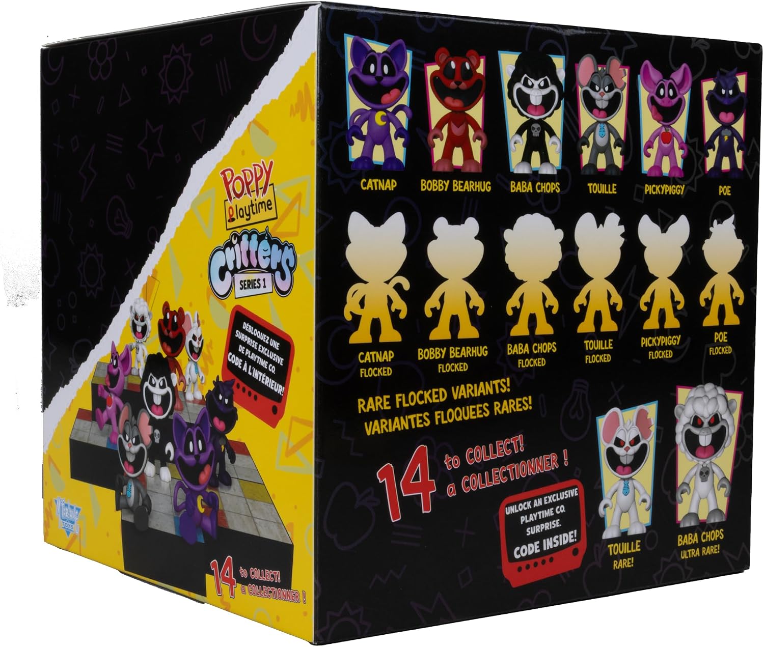 McFarlane Toys- Poppy Playtime 2.5in Critter Mini Figure Blind Box (Series 1) 3 Pack