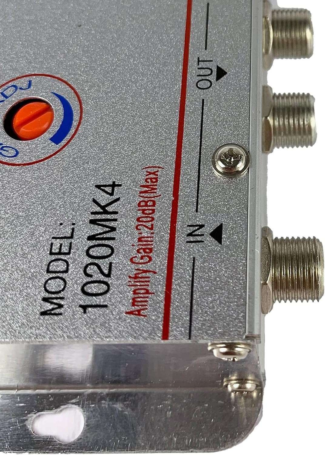 SQUADO Amplificateur de signal CATV 4 sorties 20 dB 220 V