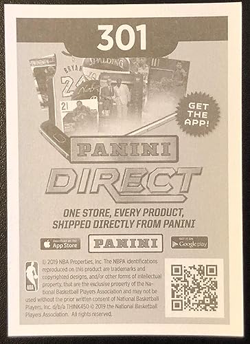 Miniatura 2 de 2019 Panini NBA Stickers Basketball LUKA DONCIC Sticker 301 - Official Licensed 2x3 Inch Album Stickers - Dallas Mavericks