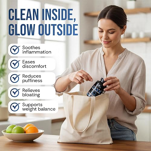 Miniatura 4 de THE ENCLARE NUTRITION Pastillas de agua - Pastillas de agua diuréticas para alivio de pies y tobillos hinchados - para mujeres u hombres - Alivio