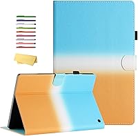 Vista 35 de Funda para tablet Yaxa Fire HD 8 y Fire HD 8 Plus (12ª/10ª generación, versión 2022/2020) de 8 pulgadas con soporte, soporte para lápices