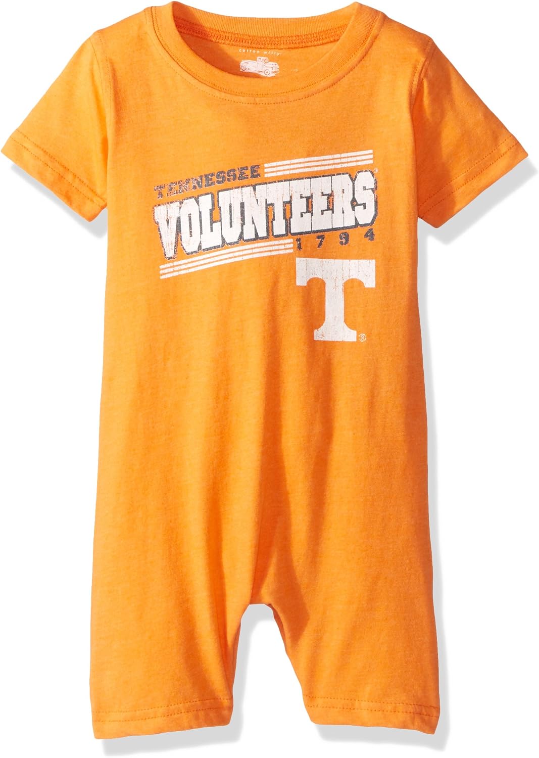 Cotton Willy NCAA Boys Infant Short Sleeve Romper