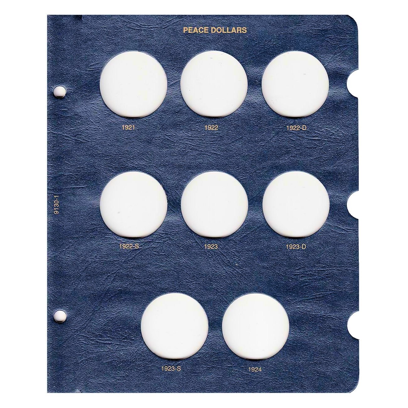 Amazon.com: 惠特曼美國和平美元硬幣專輯1921-1935 #9130 : Unknown: 玩具和遊戲