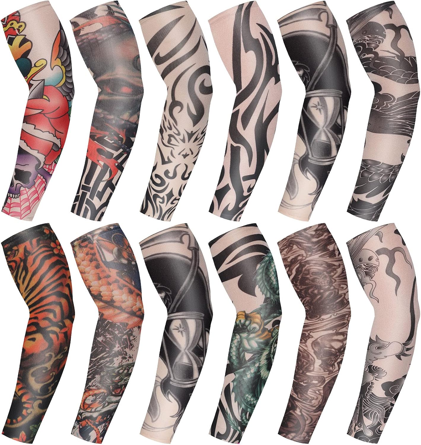 Bafafa Leoparden Print Armlinge - UV Schutz & Kompression Für Sport