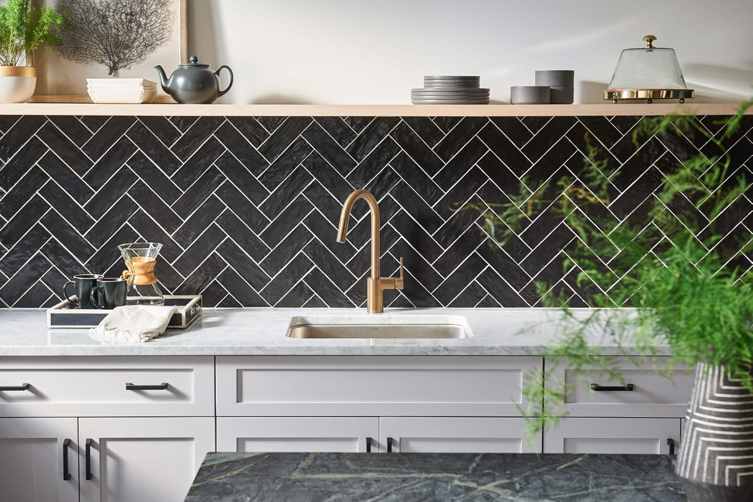 Nеw Dеаl Moen 7565BG Align One-Handle Modern Kitchen Pulldown Faucet with Reflex and Power Clean Spray Technology, Brushed Gold