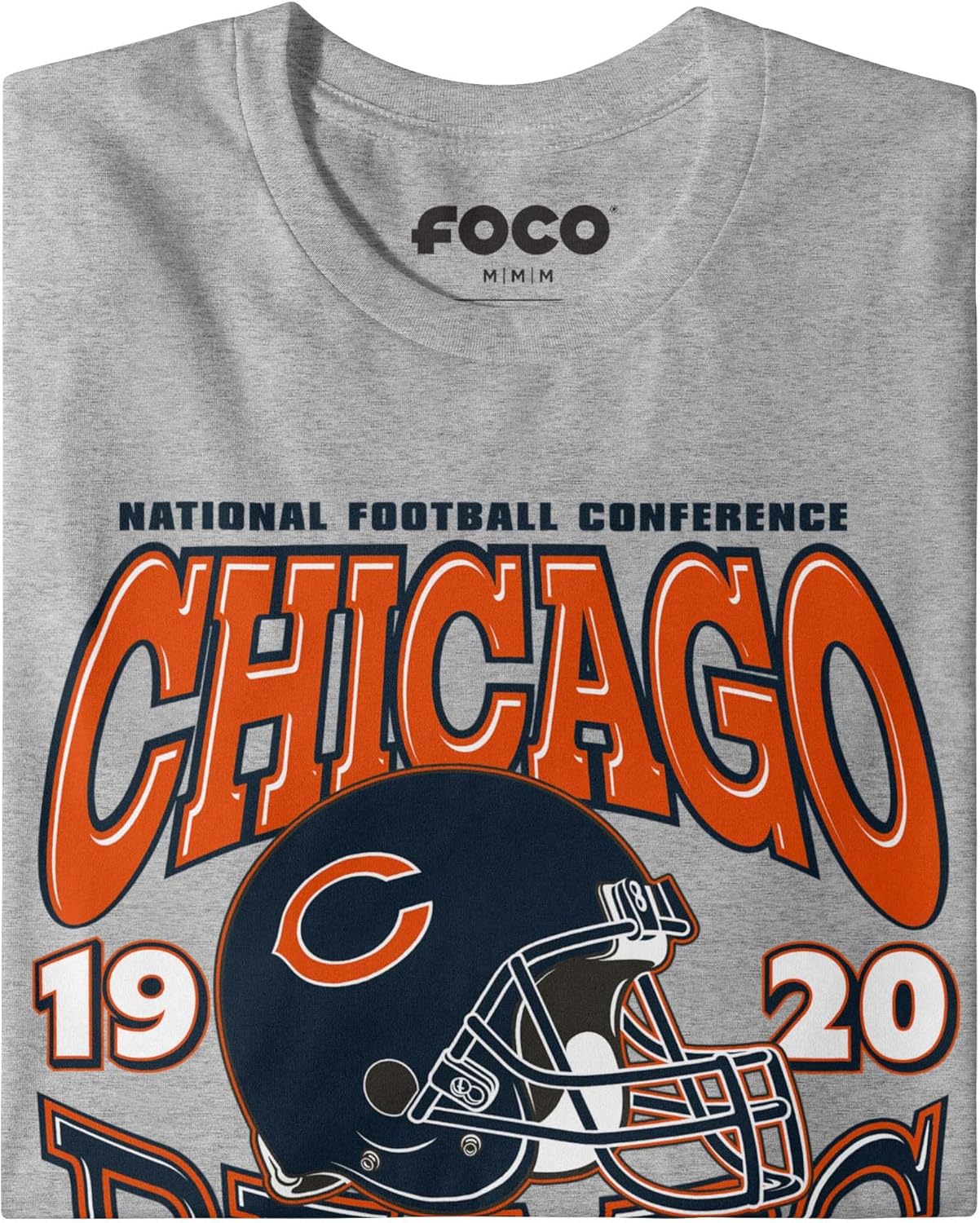 FOCO NFL Mens NFL Team Logo Classic Helmet Long Sleeve T-Shirt - Image 3