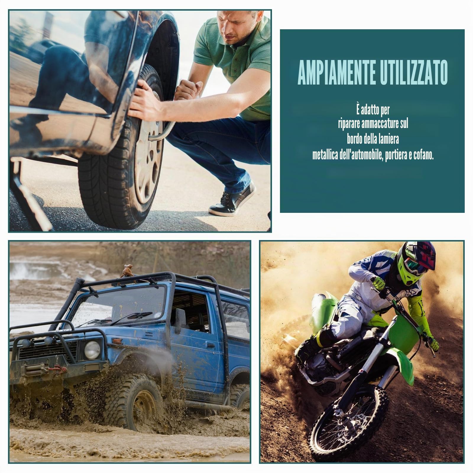 BYZESTY Strumento per riparare ammaccature pinza per bordi parafango, strumento di riparazione bordi ammaccature auto, pinze universali carrozzeria, strumenti di riparazione bordi lamiera parafango