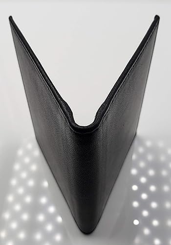 Miniatura 6 de AG Wallets Soporte de licencia plegable de cuero para 2 identificaciones, Negro -, Tarjetero e identificación