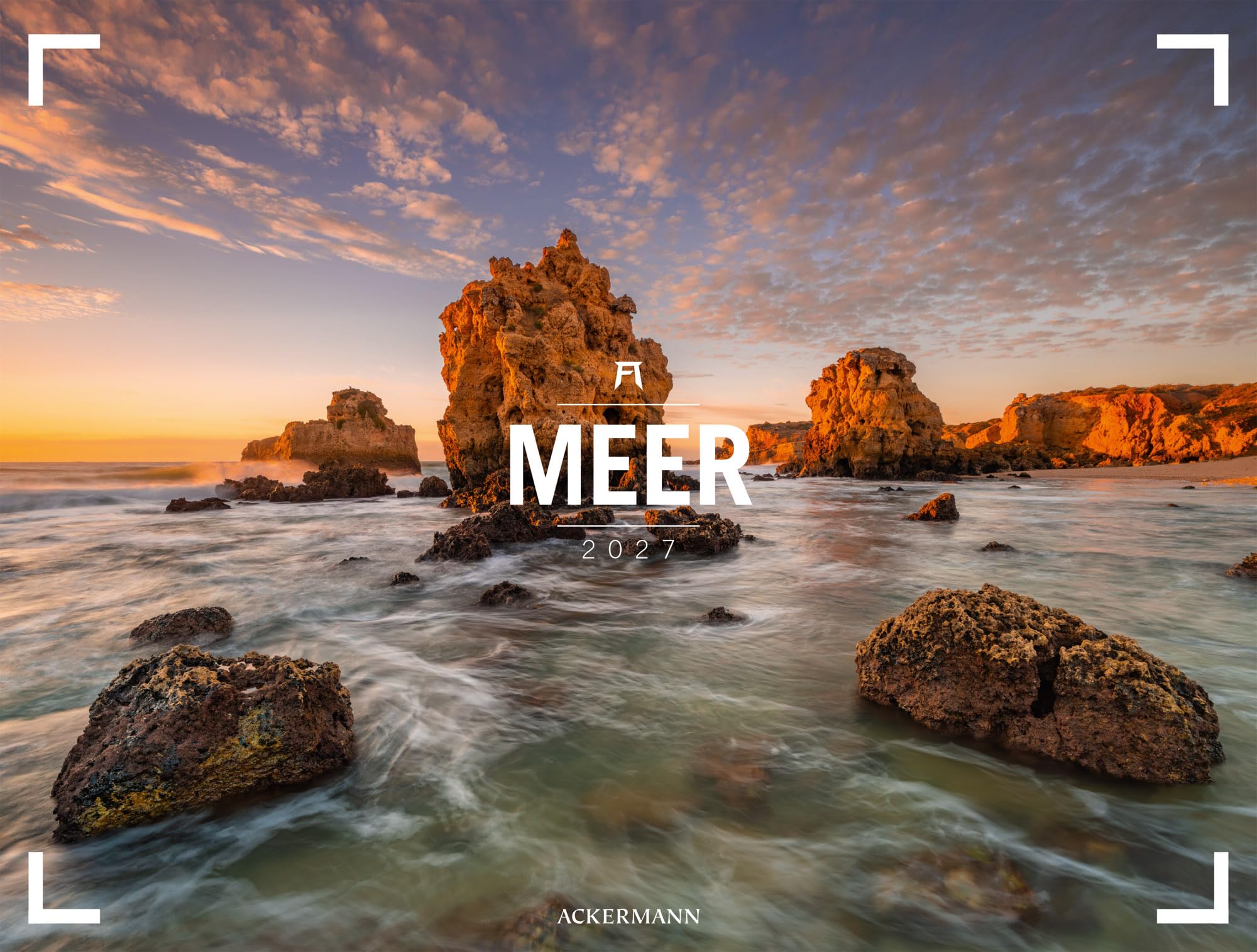 Meer Gallery Kalender 2027 | Außergewöhnlicher Meeres-Kalender im großen Querformat (66x50 cm) | Küste und Strand im Großformat