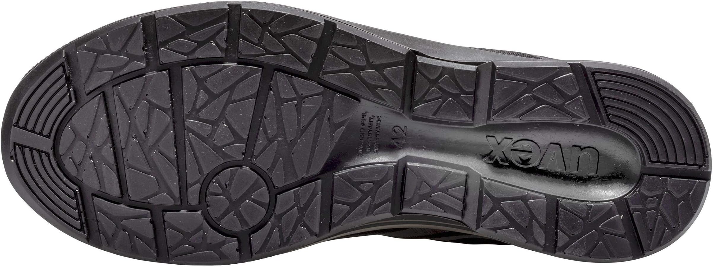 uvex 1 scarpe sportive basse S1P nero larghezza 14 taglia