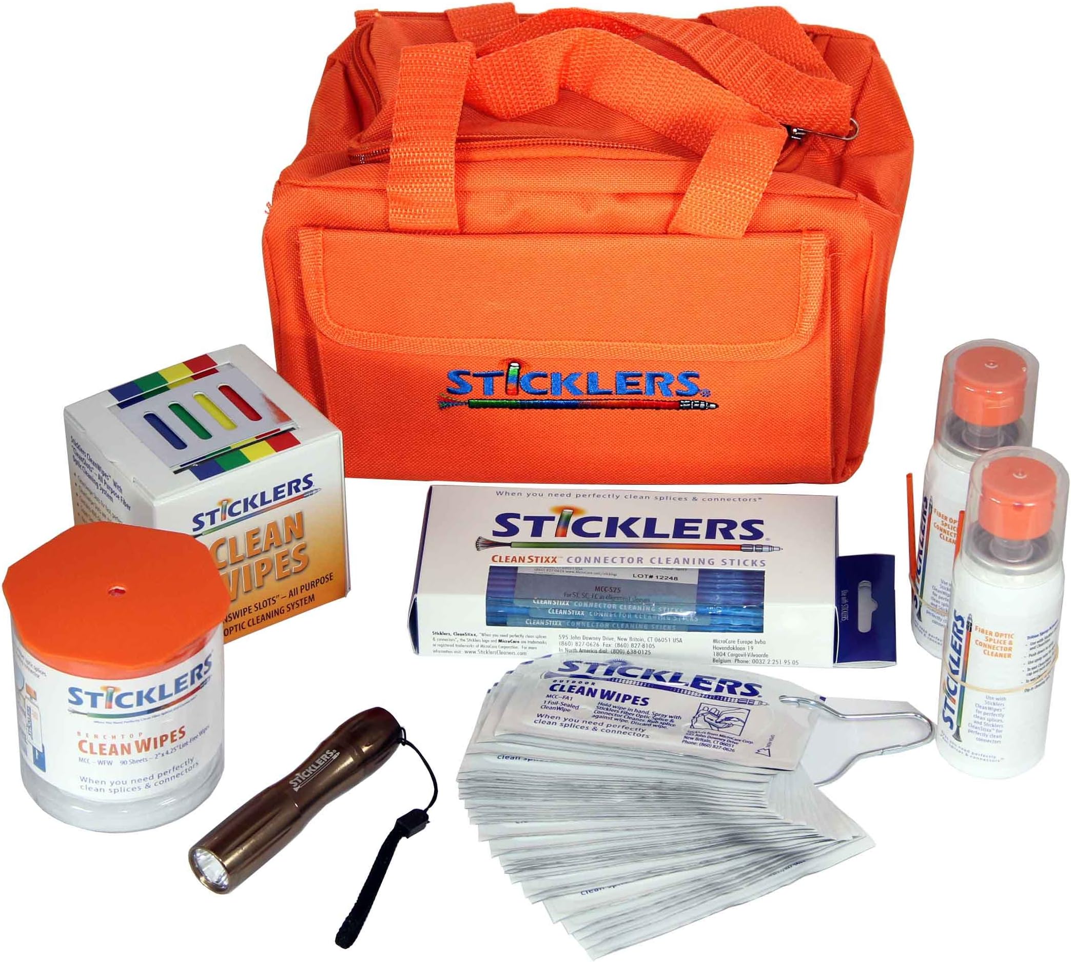 Fiber Optic Cleaning Kit