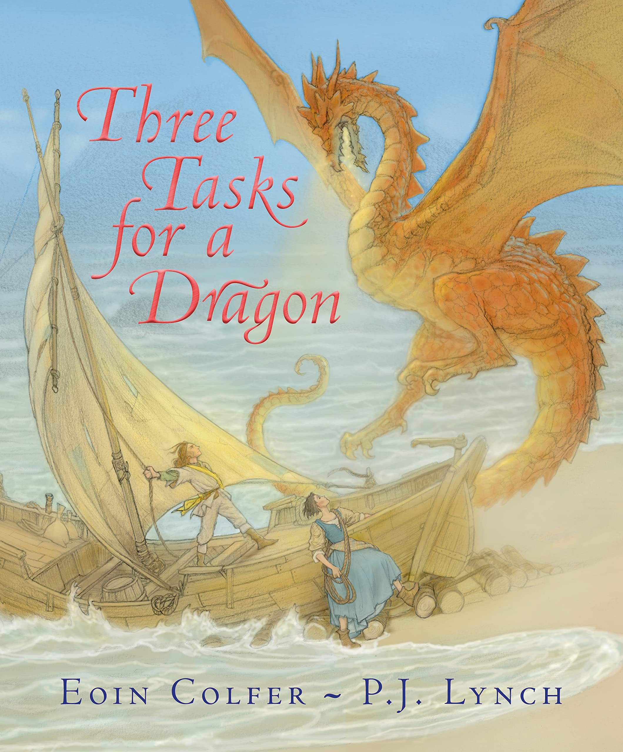Three Tasks for a Dragon by Eoin Colfer (Hardback Book)