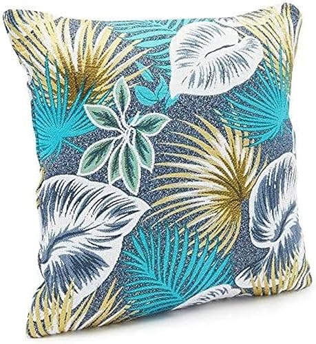Miniatura 3 de Okuna Outpost Fundas de almohada tropicales, decoración del hogar en la playa (17 x 17 pulgadas, 2 unidades)
