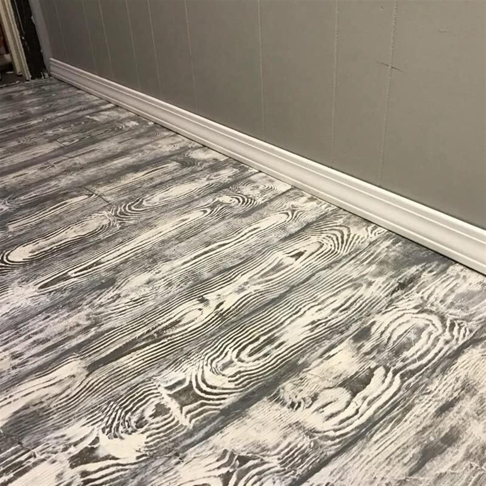 rodillo de pintura, Herramienta de goma para pintar vetas madera, decoración del hogar