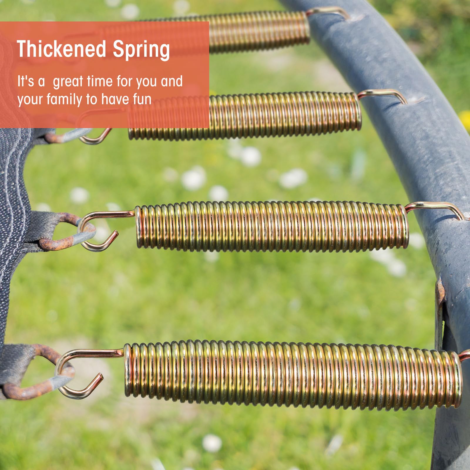 Tudomro Trampoline Springs 5.5 Inch - Heavy Duty Replacement Springs - View #7