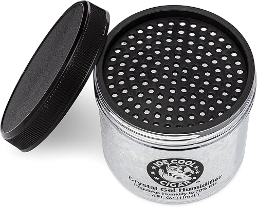 Miniatura 6 de Humidificador de gel de cristal para humidores de cigarros - tarro de 4 oz