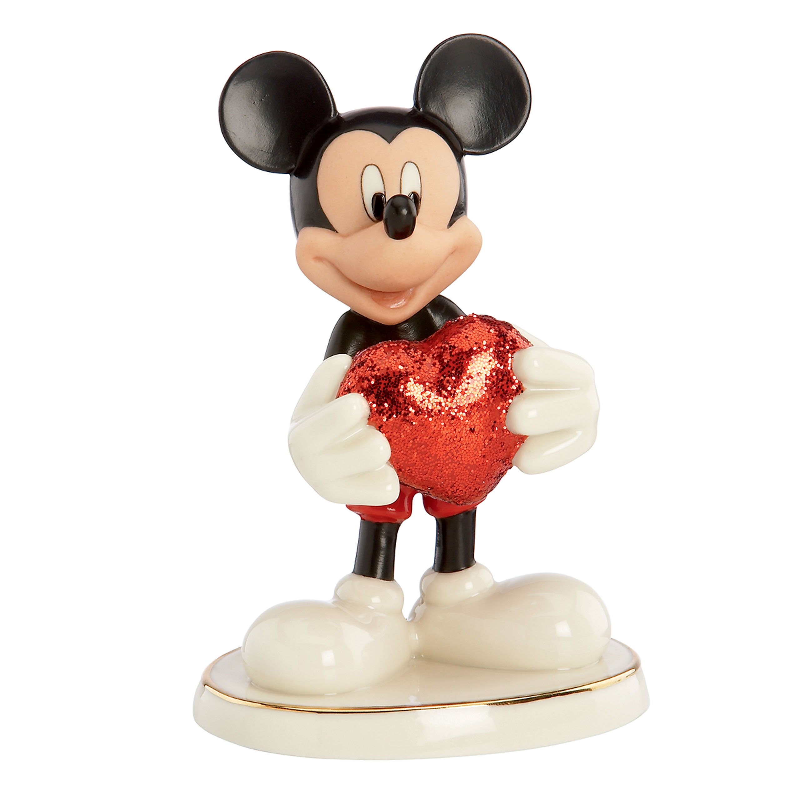 Amazon.com: Lenox Love Struck Mickey Figurine : Home & Kitchen